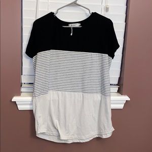 Black and White Stripped T-Shirt